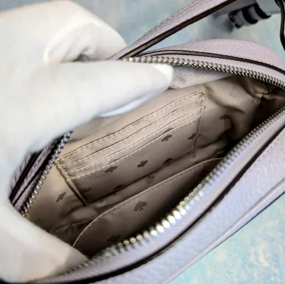 Kate Spade Pebbled Leathe Crossbody with Tassel - Picture 5 of 9